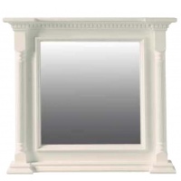 Indonesia furniture manufacturer and wholesaler Small Georgian Mirror White