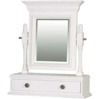 Indonesia furniture manufacturer and wholesaler Georgian Swing Mirror White