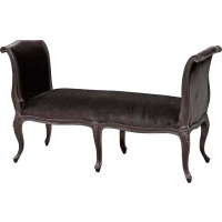 Indonesia furniture manufacturer and wholesaler Moulin Noir Bench Stool Velvet