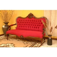 Indonesia furniture manufacturer and wholesaler Sofa marie antoinette 3 seaters  low back        